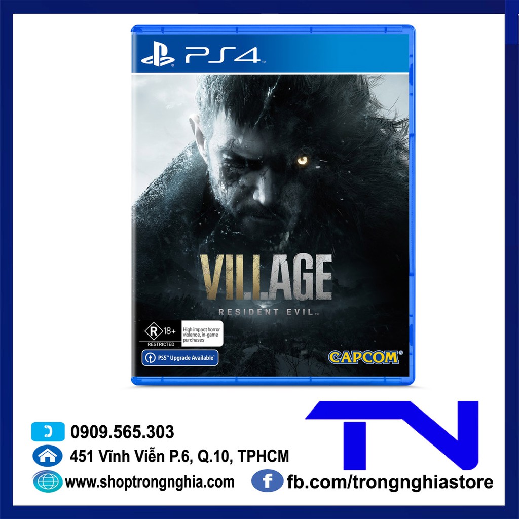 [Mã ELHAMS5 giảm 6% đơn 300K] Đĩa PS4 - Resident Evil 8 Village