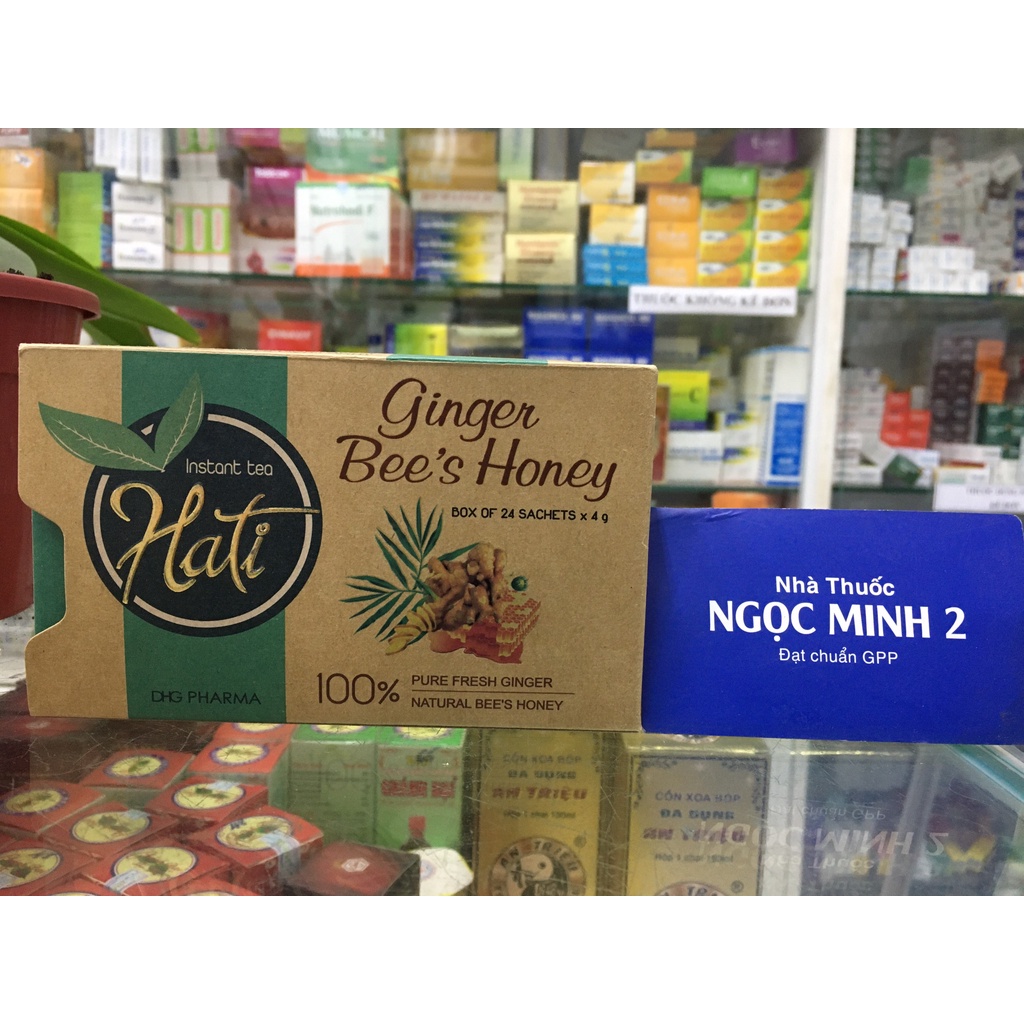 ✅ [Chính Hãng] Trà Gừng Mật Ong DHG Pharma gừng tươi nguyên chất mật ong thiên nhiên.