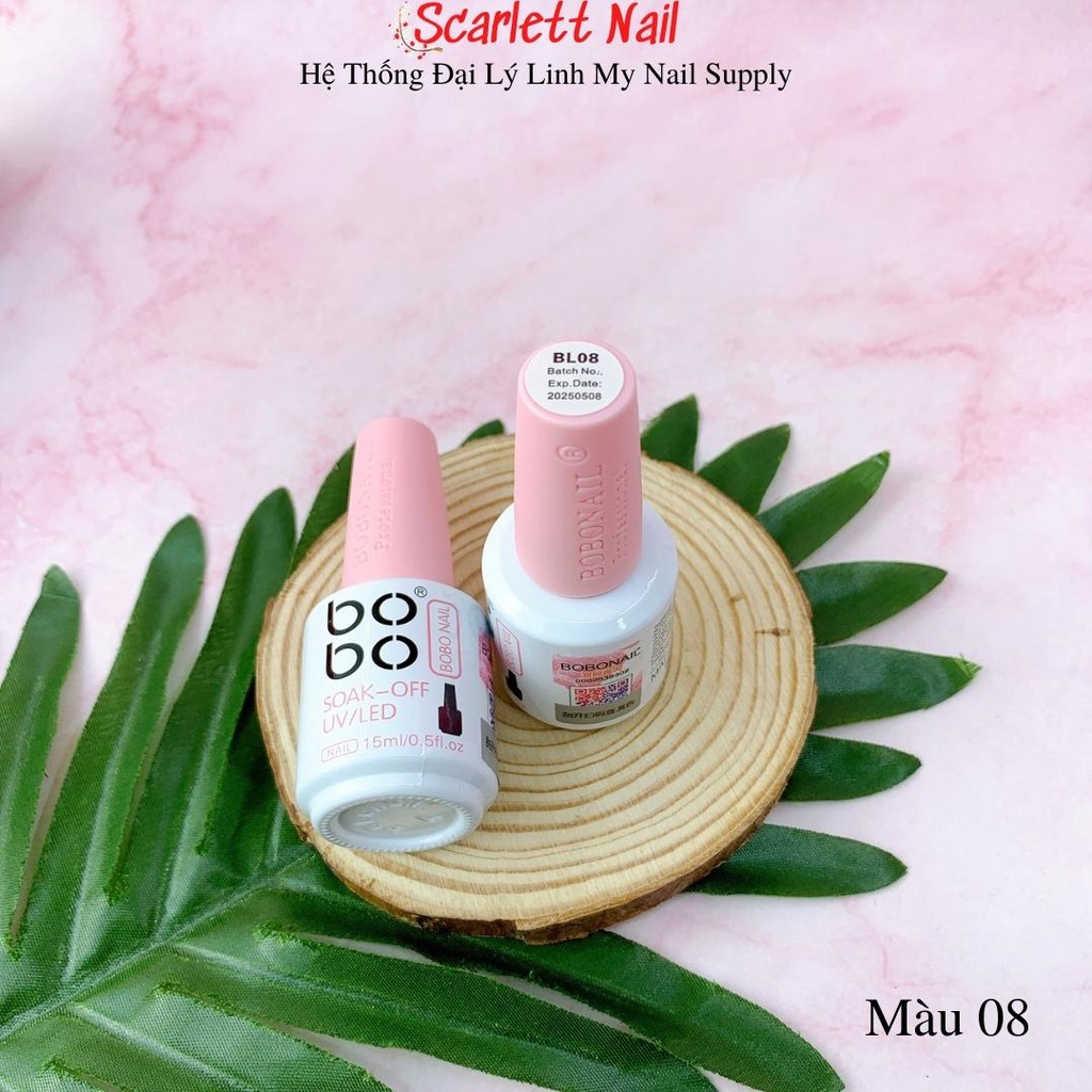 Sơn Thạch BoBo - Sơn Gel Móng Tay Thời Thượng Nhiều Màu