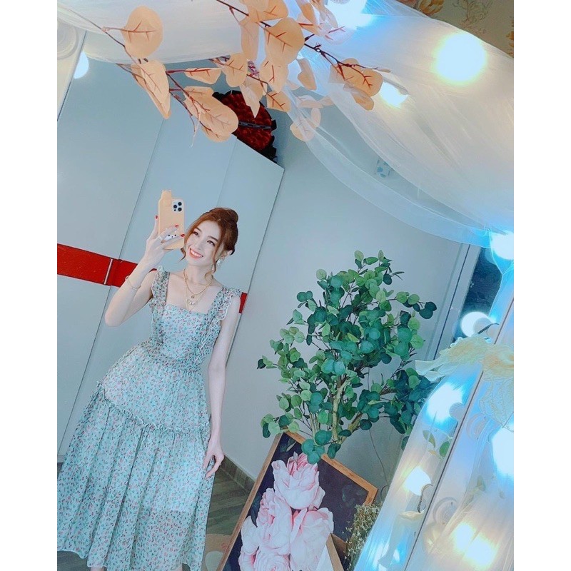 Đầm cánh tiên hoa nhí siêu xinh - (video và hình thật)