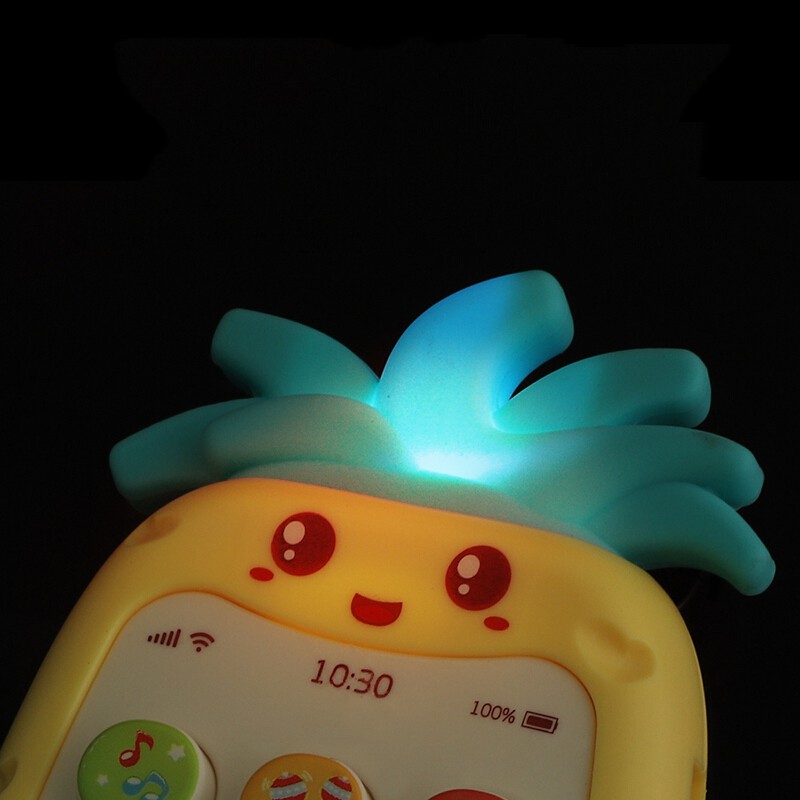 Điện thoại đồ chơi phát nhạc hình quả dứa dễ thương cho bé (MPN01)