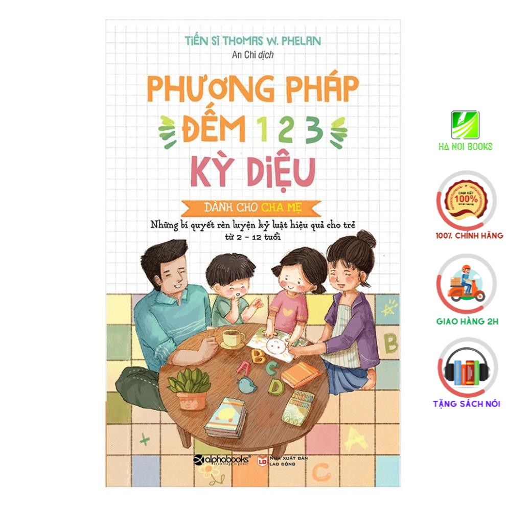 Sách AlphaBooks - Phương Pháp Đếm 1-2-3 Kỳ Diệu – Dành Cho Cha Mẹ