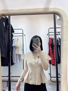 Sơ mi cánh tiên pha lê