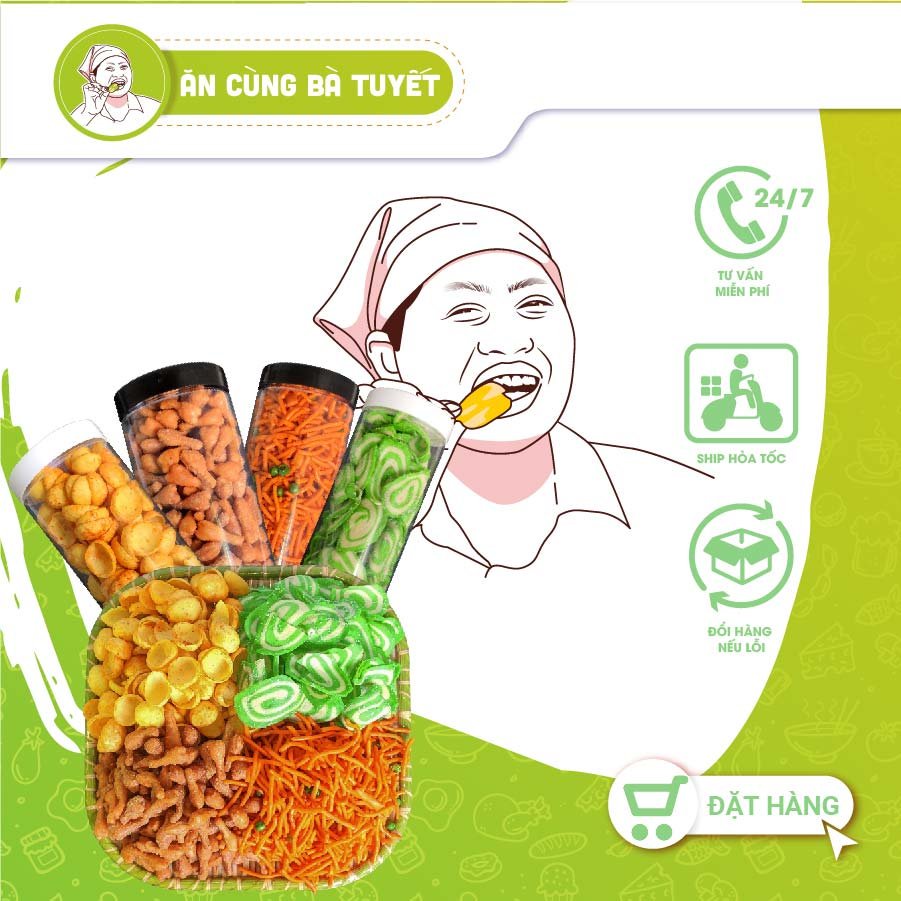 COMBO: Khổng Lồ Hóa - Ăn Cùng Bà Tuyết