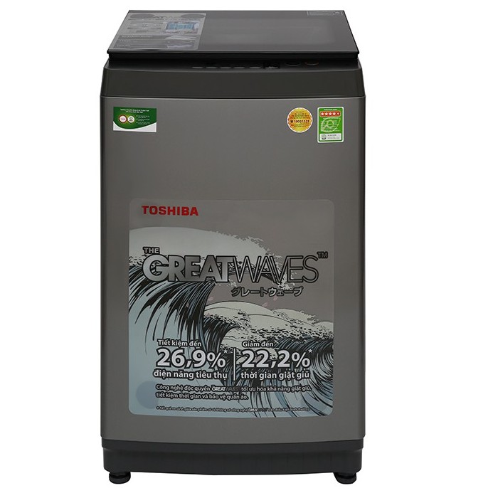 Máy giặt Toshiba 9 kg AW-K1005FV - Chính hãng BH 24 tháng - Miễn phí lắp đặt