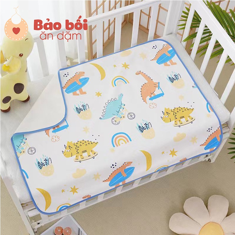 Tấm lót thoáng khí lót nôi cho em bé ( hàng loại 1- kèm ảnh thật)