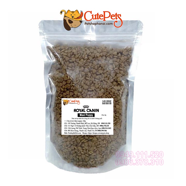 Thức ăn cho chó con Royal Canin Mini Puppy một cân - Cutepets