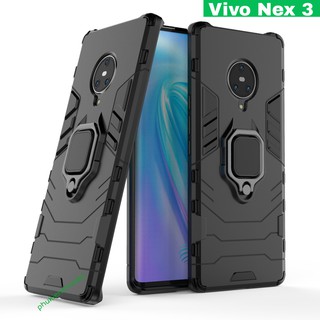 Ốp lưng Vivo Nex 3 Iron Man Iring chống sốc cao cấp giá đỡ xem phim