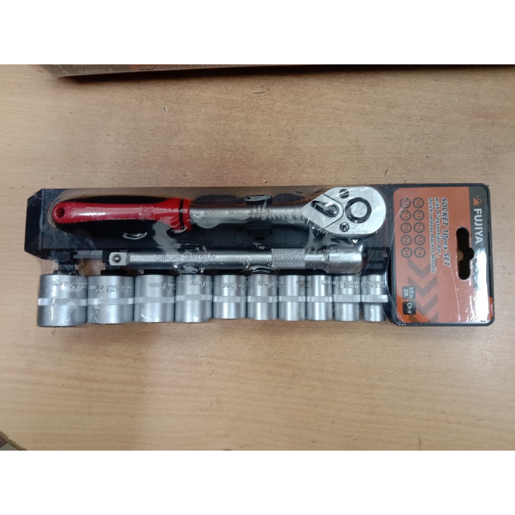 Bộ khẩu 3/8 FUJIYA 10pcs