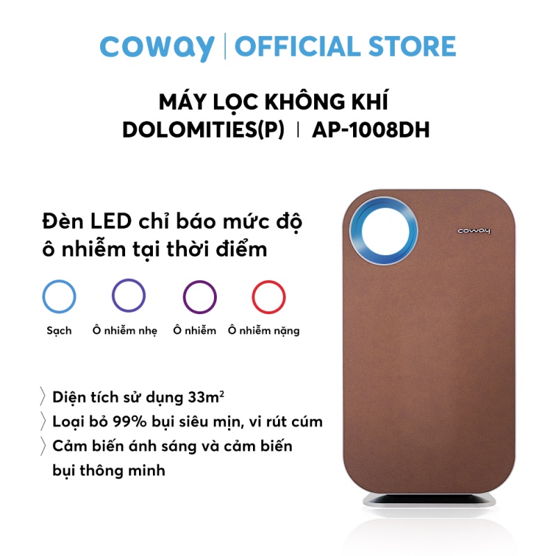 Máy lọc không khí Coway AP-1008DH [Hàng chính hãng]