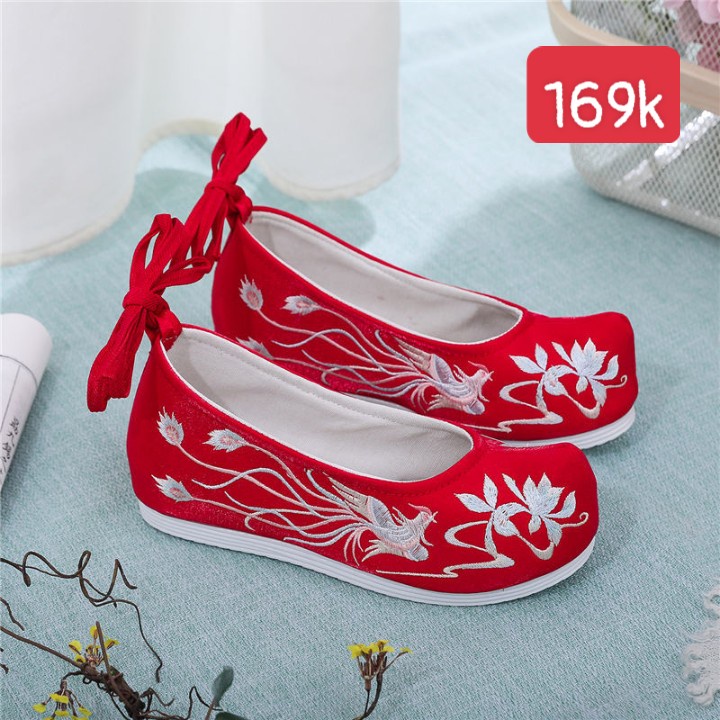 💥Giày Cổ Trang - Có Sẵn - Giày thêu đẹp💥