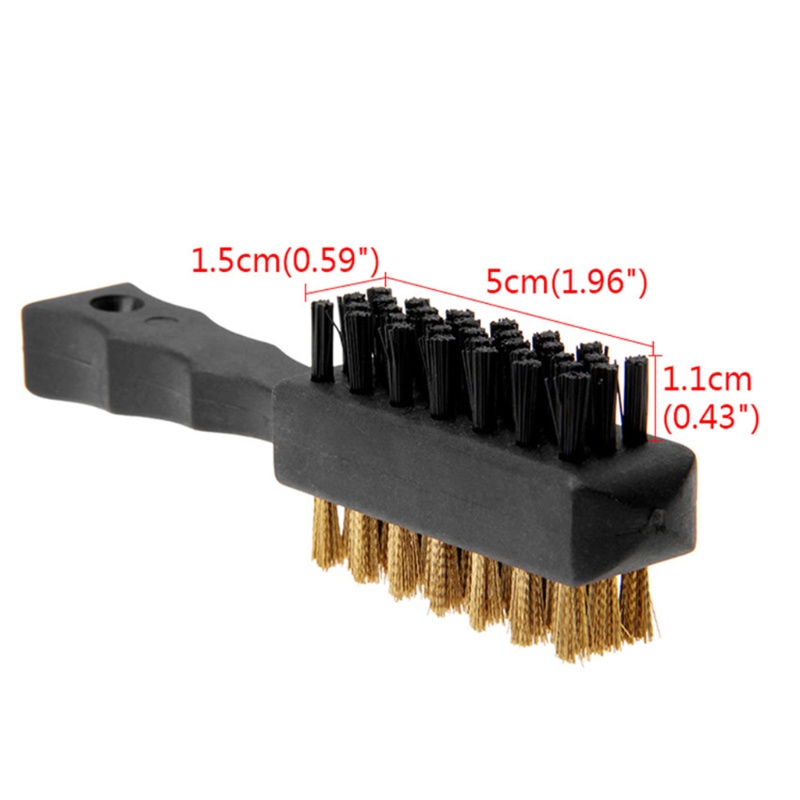 Bàn Chải Vệ Sinh Gậy Đánh Golf Bằng Đồng Thau Hai Mặt Chất Lượng Cao