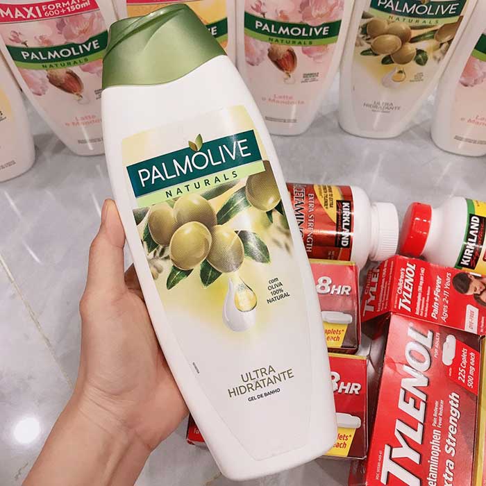 Sữa Tắm Palmolive Naturals nội địa Đức chiết xuất thiên nhiên dưỡng ẩm da 750ml Linh Giang chính hãng