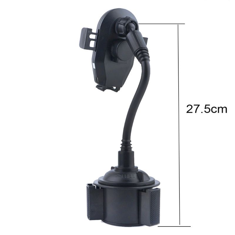 Giá Đỡ Điện Thoại Kiêm Sạc Nhanh Qi 10W Gắn Xe Hơi Tiện Lợi