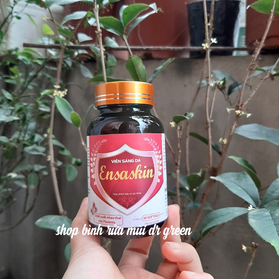 Viên Sáng Da Ensaskin Chiết Xuất Nhau Thai Cừu Hộp 30 Viên | BigBuy360 - bigbuy360.vn