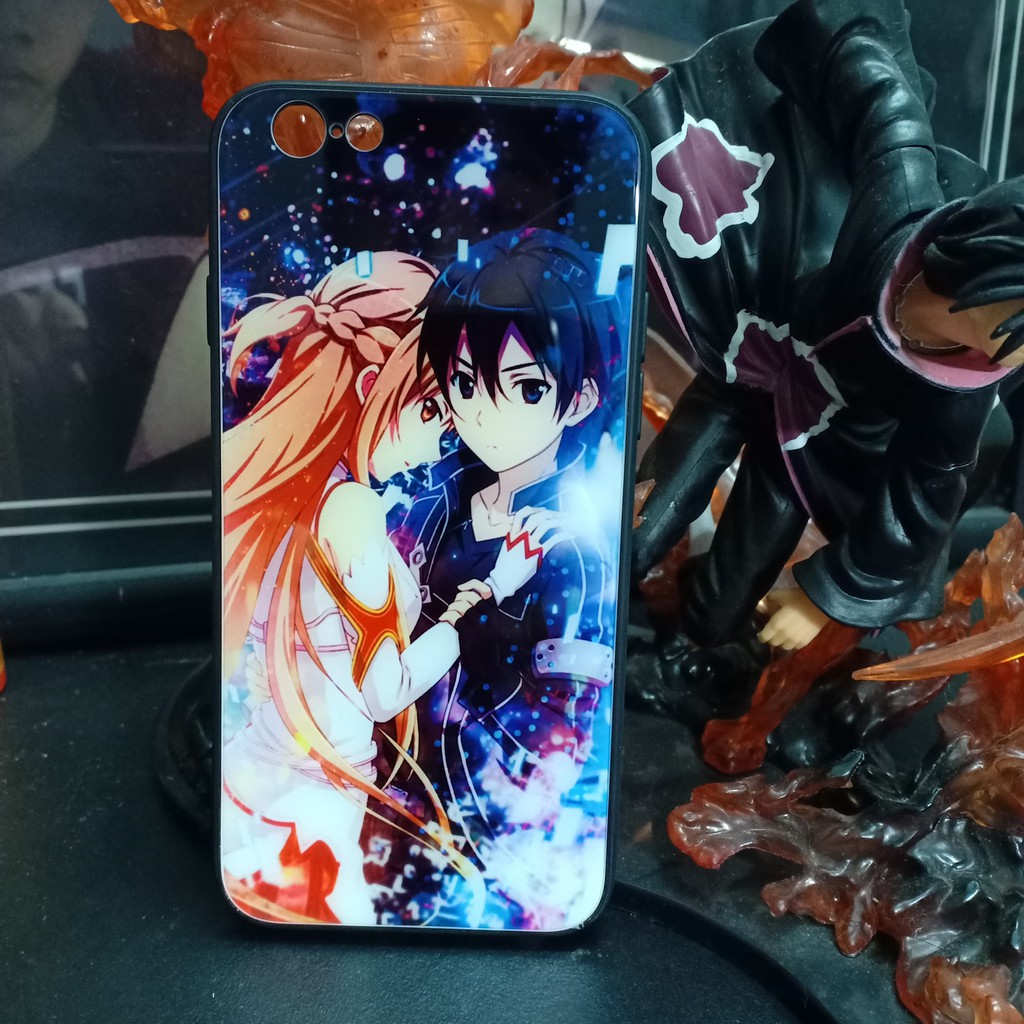 Ốp Lưng Kirito x Asuna - Sword art online Ốp Lưng Điện Thoại Anime Iphone, Oppo, samsung, vsmart, xiaomi, realme vivo...