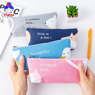 Hộp bút bóp đựng viết hình hoạt hình dễ thương gia dụng korea