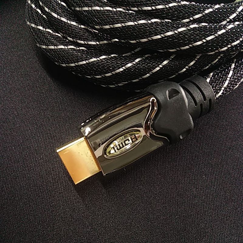 Cáp tín hiệu HDMI bọc lưới chống nhiễu 3D 4K dài 2m