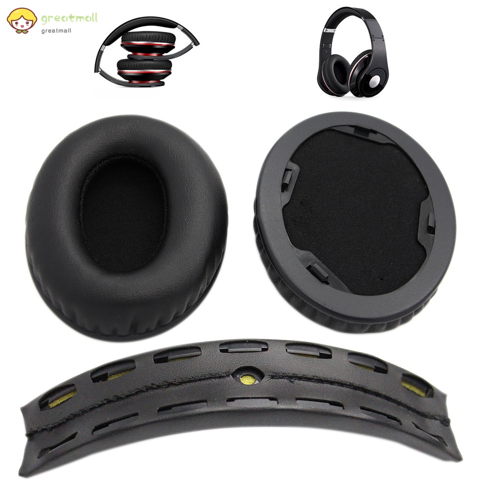 Cặp đệm tai nghe thay thế và băng đô cho tai nghe Beats by dr dre Studio 1.0