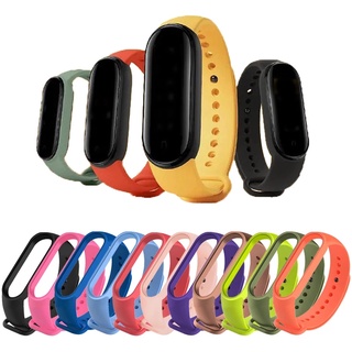 Dây đeo silicon nhiều màu cho đồng hồ thông minh xiaomi mi band m3/m4