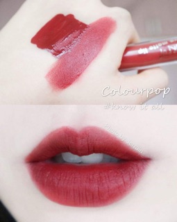 Son kem KNOW IT ALL / Colourpop