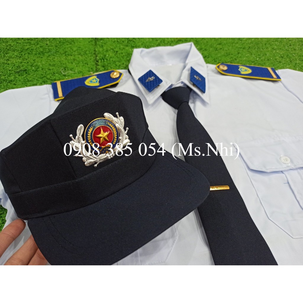 Combo Áo bảo vệ màu trắng đính kèm phụ kiện - Hình thật