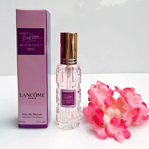 Nước hoa mini Lan_com tím Tresor Midnight Rose chai 20ml dạng xịt- mẫu 4d- Mùi Bí ẩn- Nuochoamini20ml