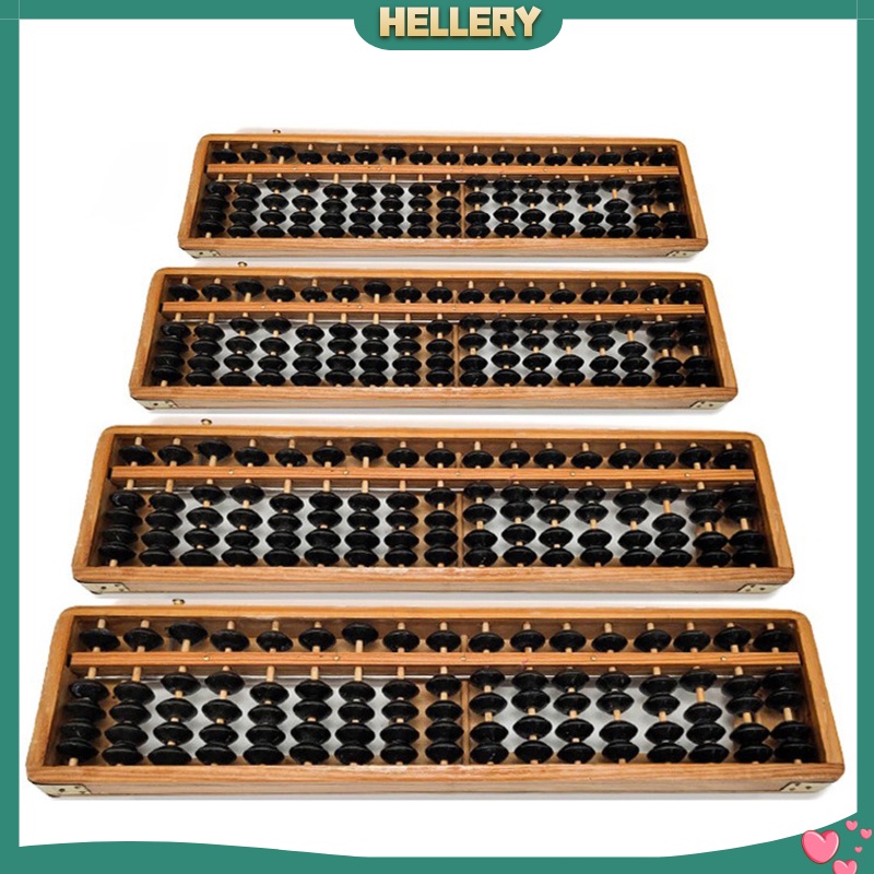 Bàn Tính Gỗ 17 Cột Tiêu Chuẩn Trung Quốc
