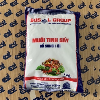 Muối tinh sấy i ốt 1kg