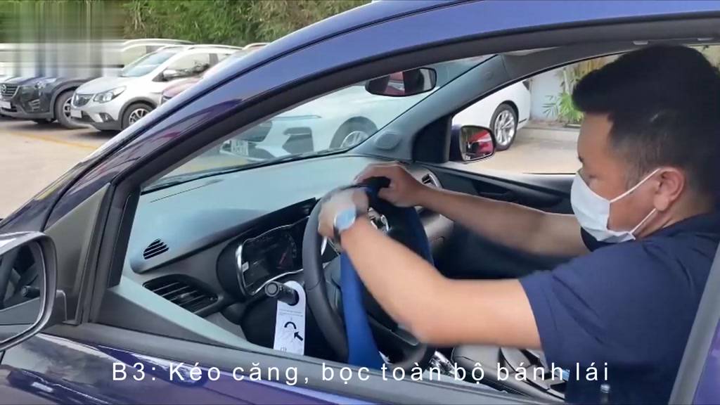 Bọc vô lăng Sparco