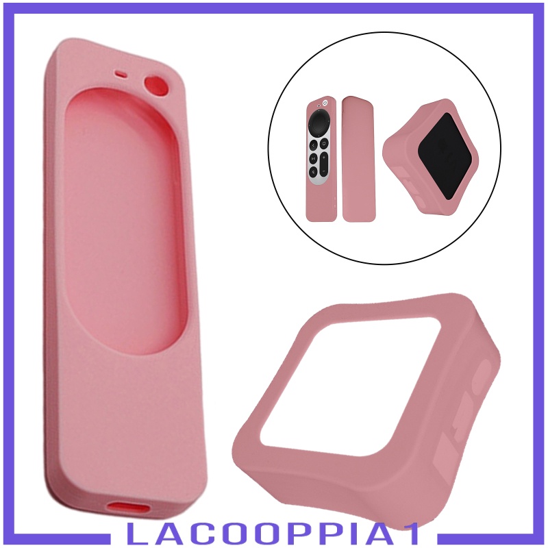 [LACOOPPIA1] Silicone Protective Case Fit for Apple Control TV Box Cover Accessories