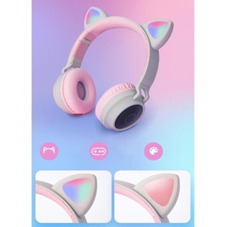 Tai Nghe Mèo Chụp Tai Bluetooth