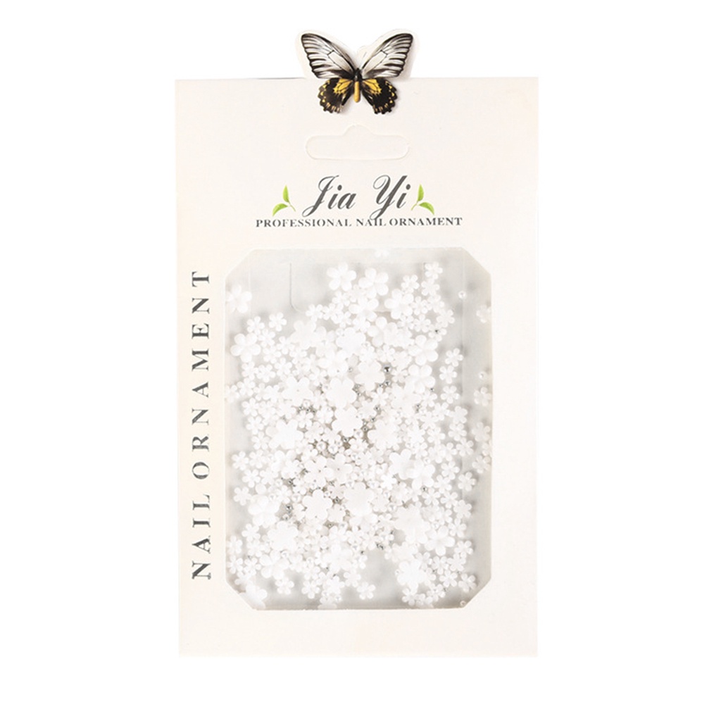 1 Gói Hoa Nhựa Trang Trí Móng Tay Nghệ Thuật Cho Nữ