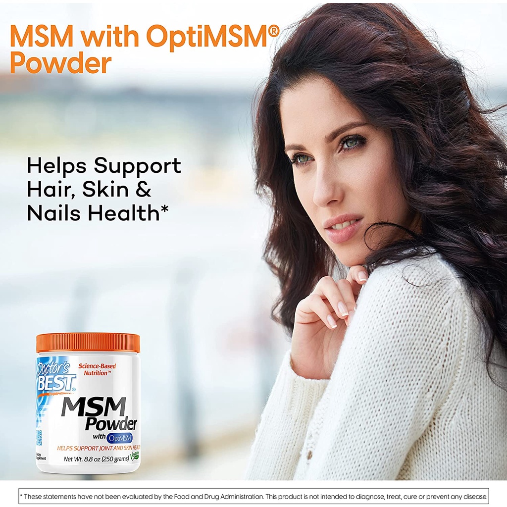 Bột MSM Doctor's Best MSM Powder with OptiMSM 250g