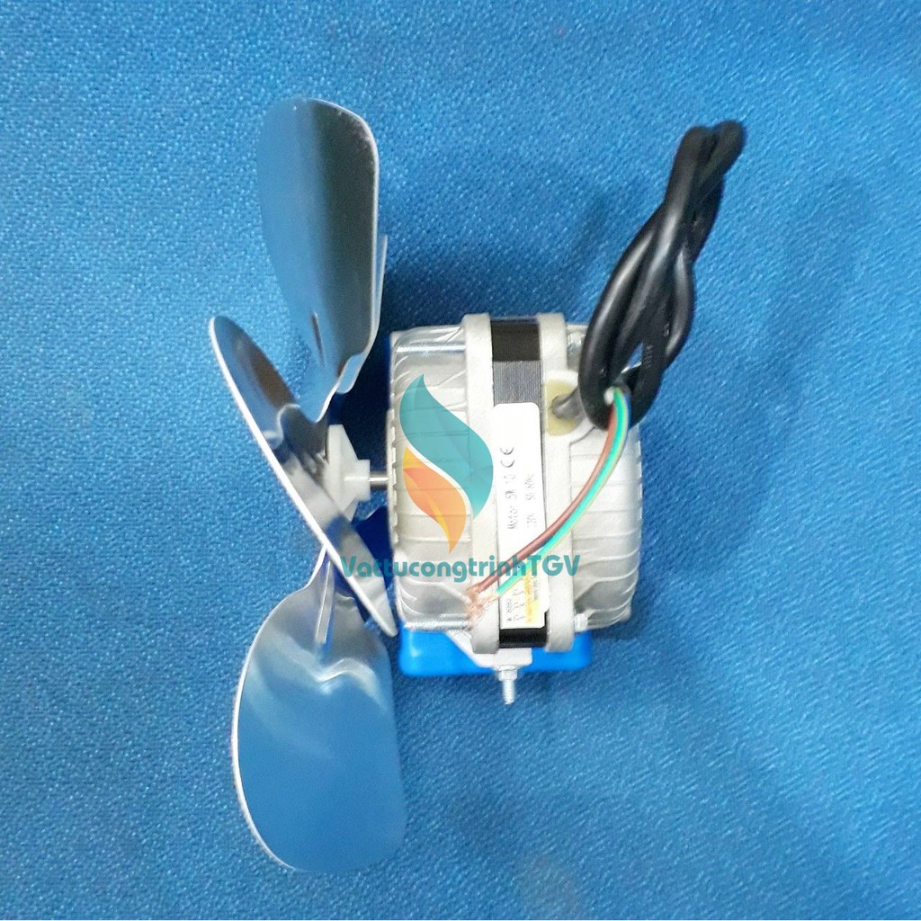 Bộ motor quạt 220V/25W + cánh nhôm 20cm