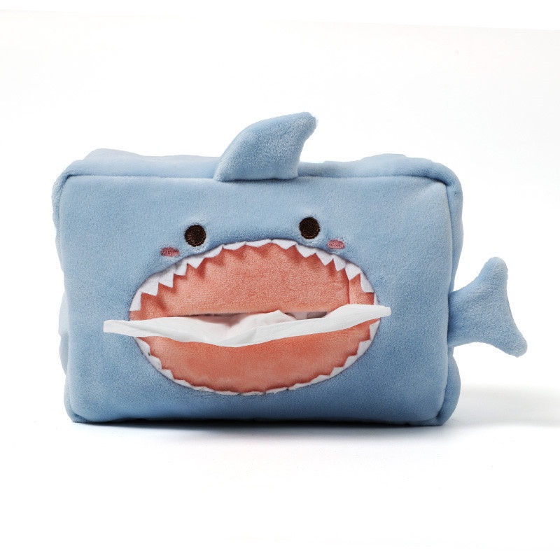 Hộp Đựng Khăn Giấy Gắn Ghế Ngồi Xe Hơi Họa Tiết Hoạt Hình Dễ Thương