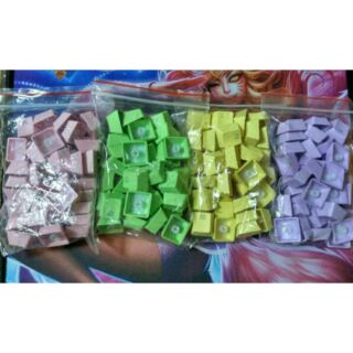Set keycap 37 phím pbt xuyên led