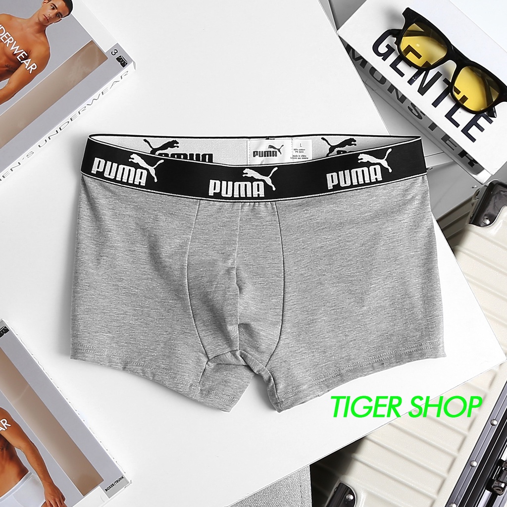 Quần Lót Nam Sịp Boxer PM Chất Vải Cotton 100% Nhẹ Thoáng Mát Co Giãn Thoải Mái PM01