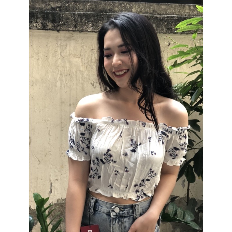 Áo crtop hoa Tingoan