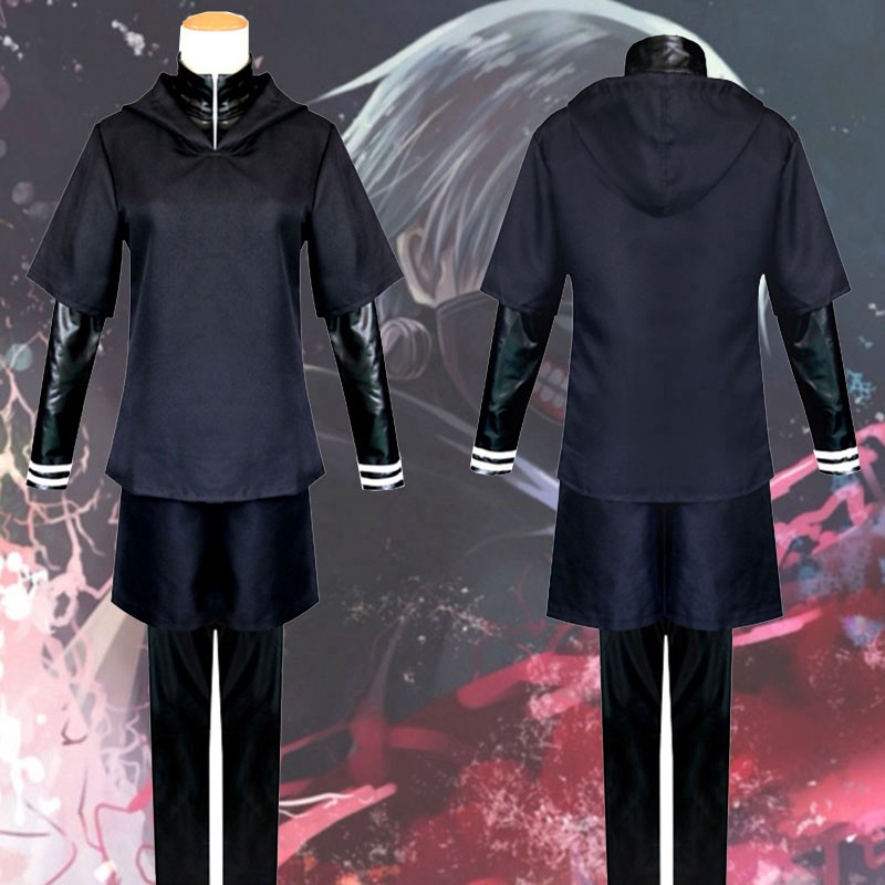 Bộ đồ hóa trang thành nhân vật Kaneki Ken trong anime Tokyo Ghoul cho lễ hội Halloween