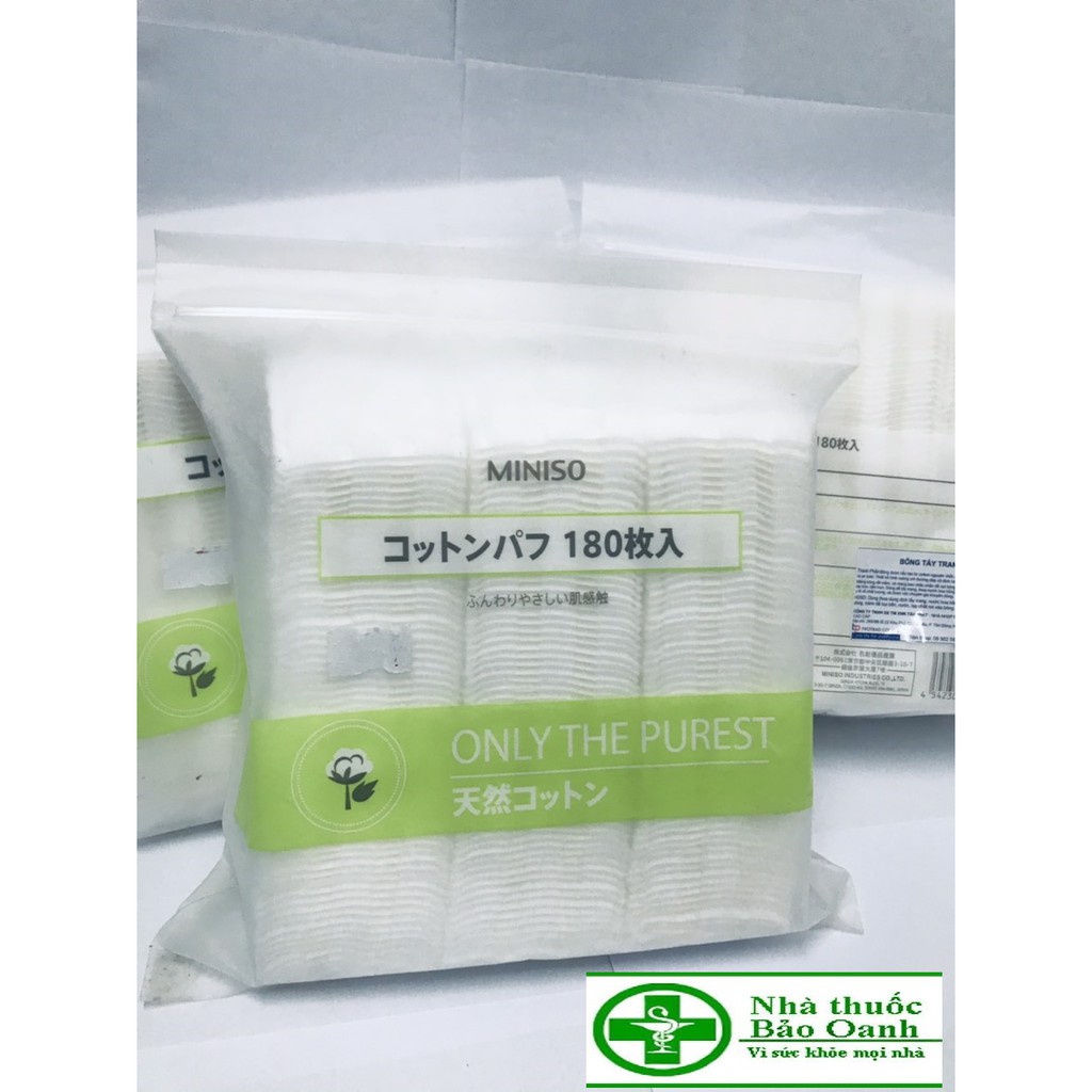 Bông tẩy trang miniso