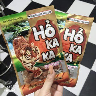 Snack hổ kaka bịch 20 gói, bim bim dai dai cay cay