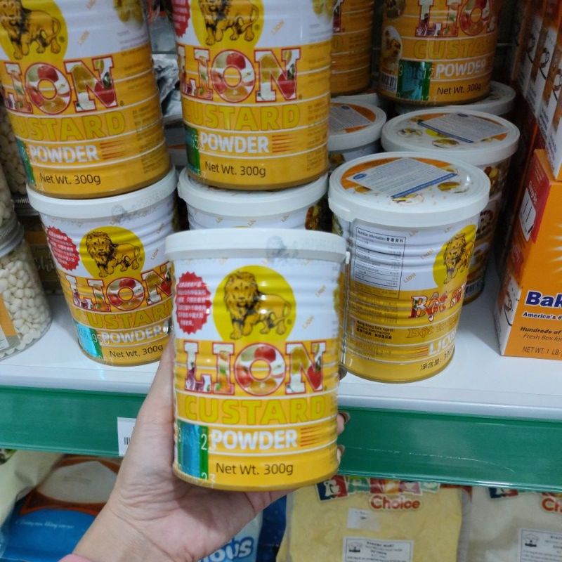 Bột sư tử, Bột Custard, Bột trứng sữa hộp 300g