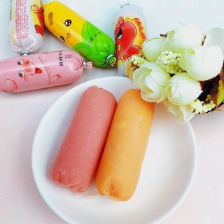 XÚC XÍCH MINI 4 VỊ SIÊU NGON(heo, heo cay, gà, ngô)