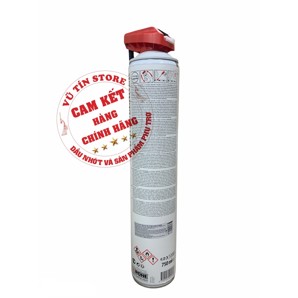 Chai xịt bôi trơn sên ipone X-Trem Chain Road 750ml