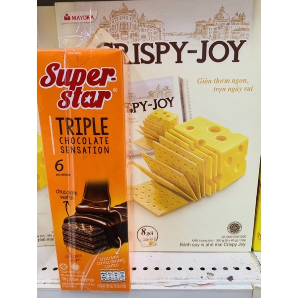 Bánh Crispy - Joy phô mai