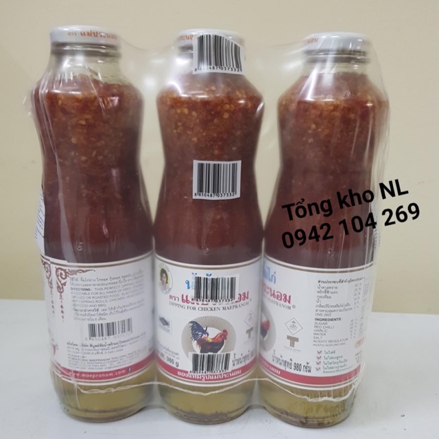 Sốt Gà Chua Ngọt Thái Lan chai 980g