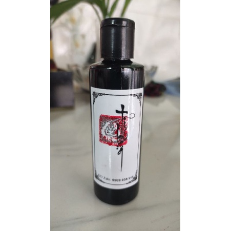 Mực viết thư pháp 120ml, màu đen, đỏ, vàng, xám và trắng