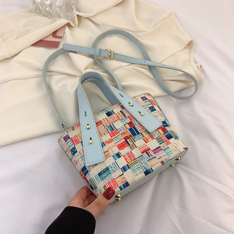 Túi bucket IELGY đeo vai kết cấu cao cấp thời trang cho nữ