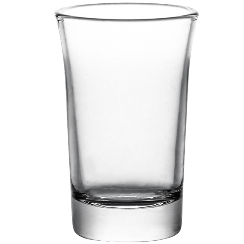 25-70ml Crystal Cup Shot Toughened Glass Cup Creative High Spirits White Wine glasses Drinking Thick Bottom Liquor whisky